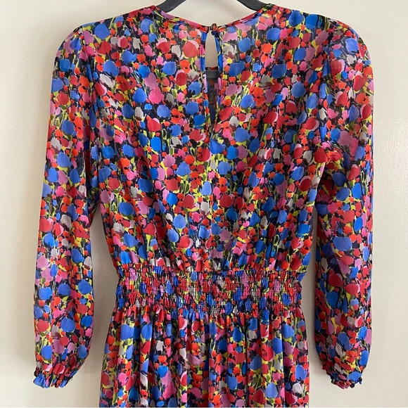 J Crew Cinched-waist dress in watercolor floral print - Picture 11 of 11